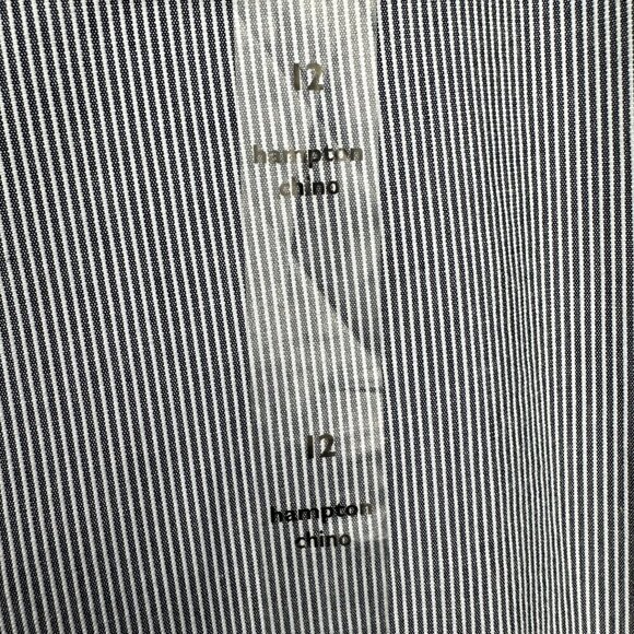 NWT TOMMY HILFIGER HAMPTON STRETCH STRIPED CHINOS - SIZE 12 - Picture 5 of 13